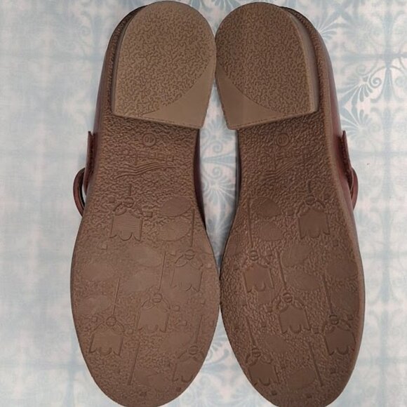 Dansko Mary Jane Burnished Leather Shoes BRANDY SPICE size 40 US Women's size 10 - Picture 4 of 6